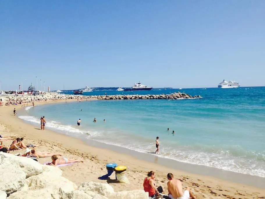 Daire Cannes Centre Charmant 2 Rooms+Mezzanin